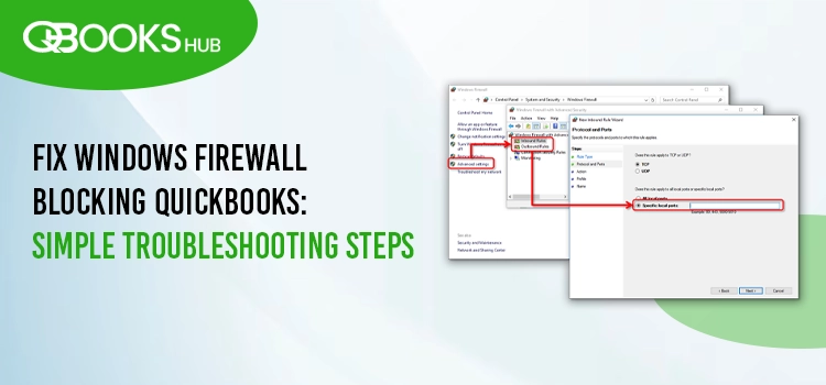 Windows Firewall Blocking QuickBooks