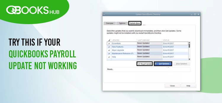 QuickBooks Payroll Update Not Working