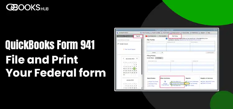 QuickBooks Form 941