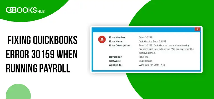 QuickBooks Error 30159